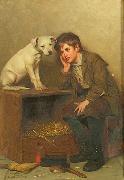 John George Brown Sympathy oil painting on canvas